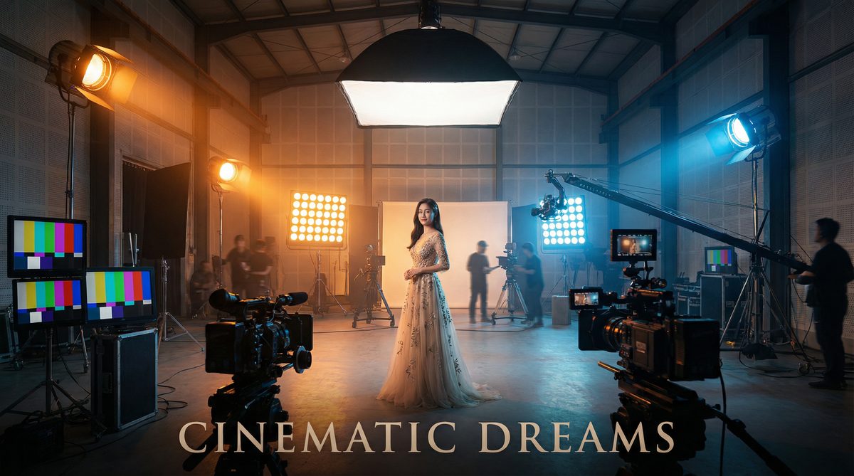 探花影视传媒制作现场