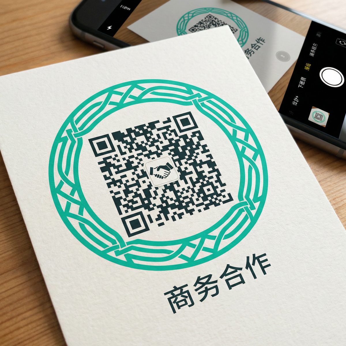 探花商务合作二维码